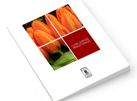 A4 catalog with perfect binding