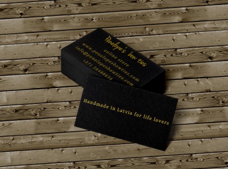 Business cards (double-sided screen print)