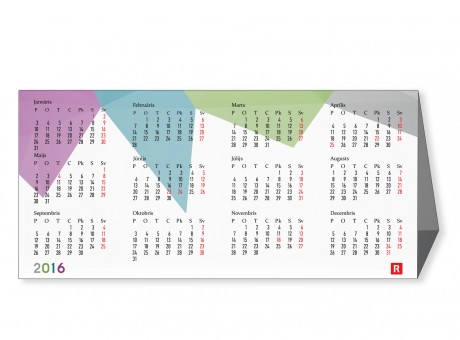 Table calendar print ''MY''