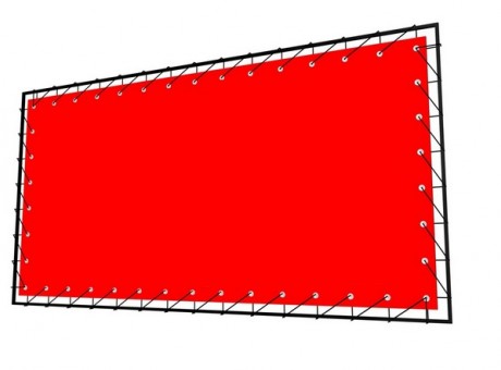 Metal frame for PVC banner