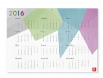 Large format  Wall calendar print 