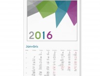 Wall calendar print WINTER