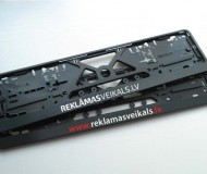 car license plate holder with logo