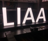 3D illuminated letters